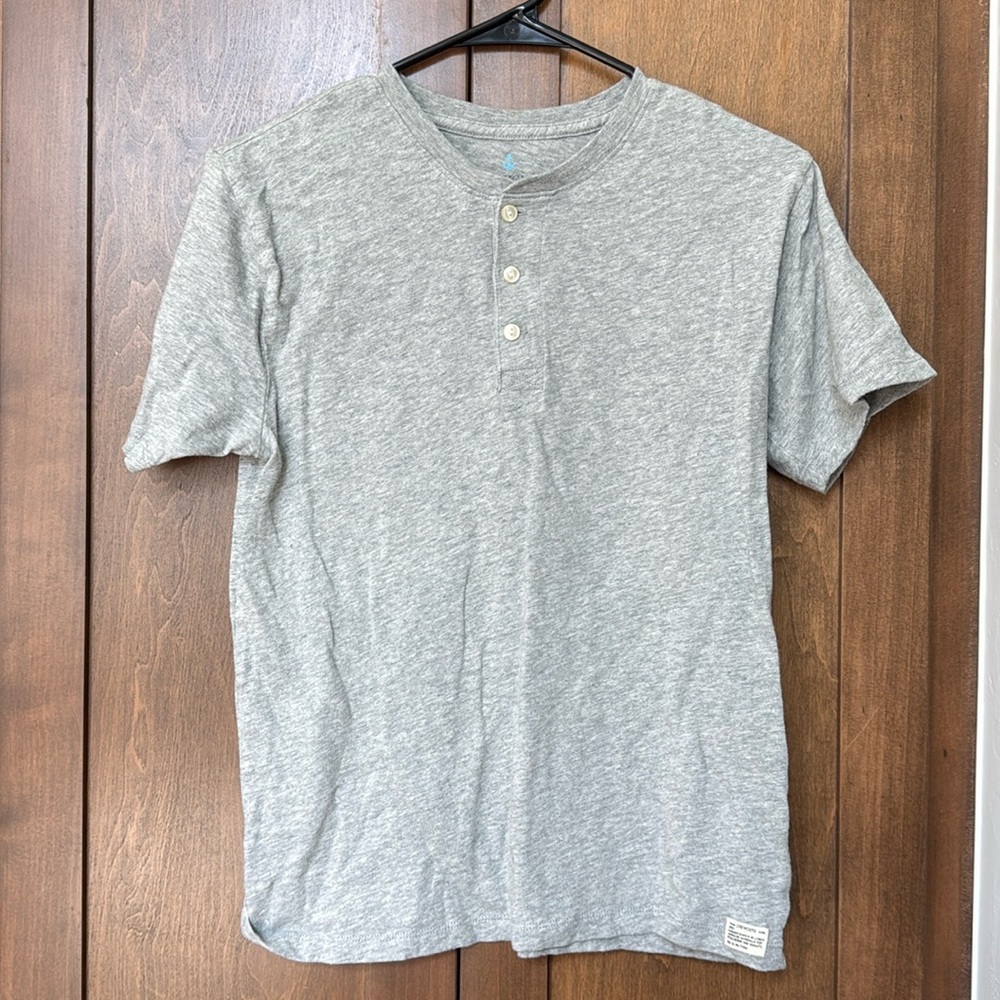 Like New XL J. Crew Crewcuts Boys Henley Tshirt
